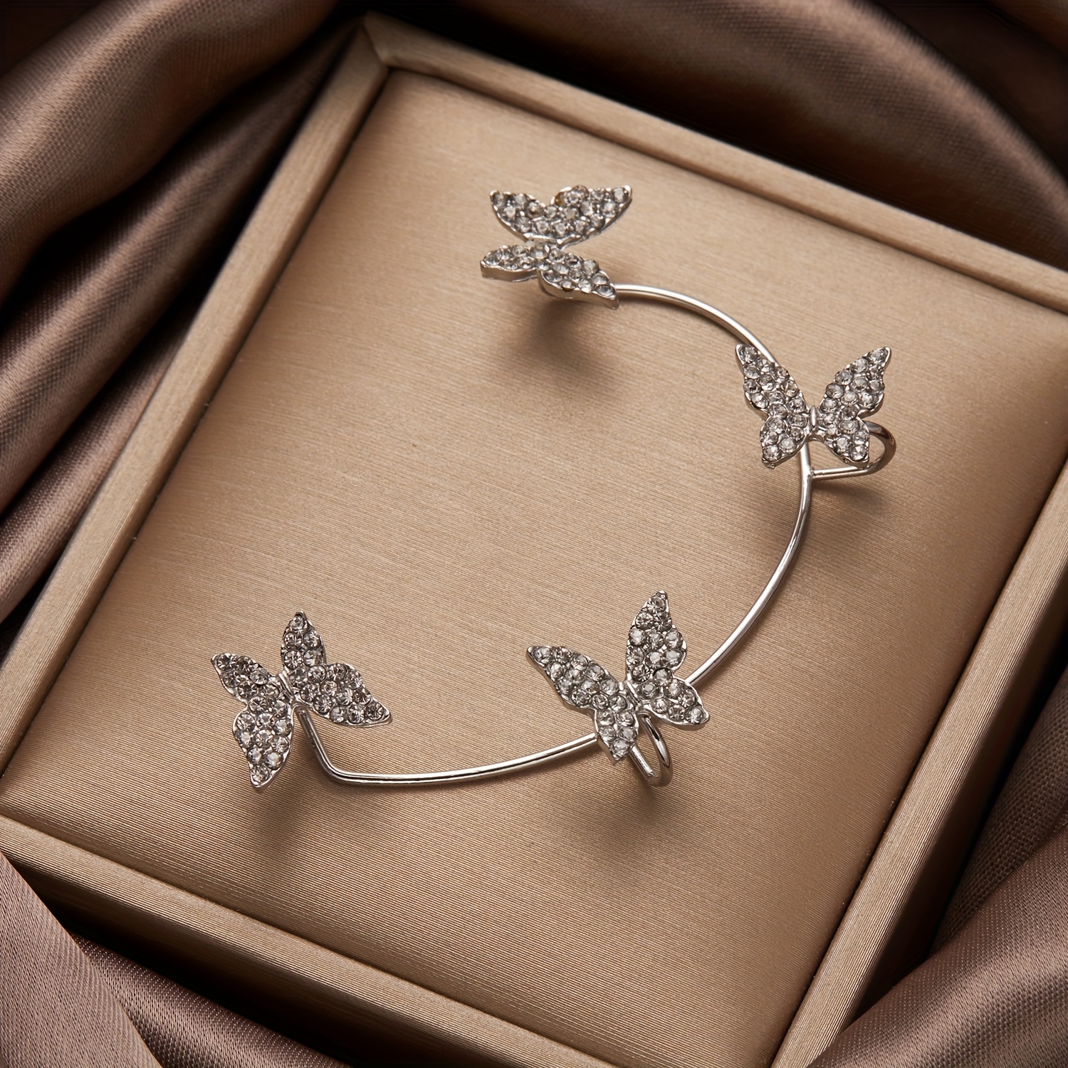 2pcs Butterfly Earrings for Women, Party and Wedding Accessories